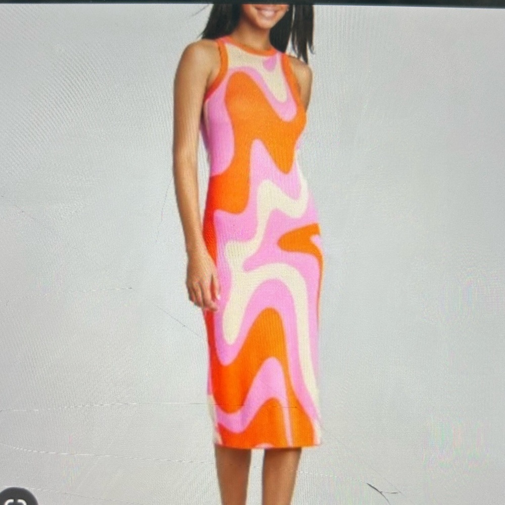 Wild Fable pink and orange dress (worn once)